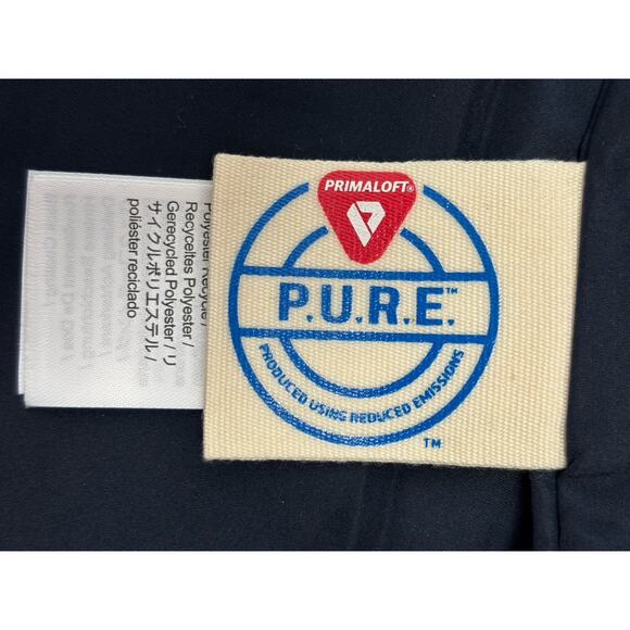 J. Crew Quilted Lady Shirt Jacket PrimaLoft Warm Black/White Gingham Size L - Picture 7 of 11